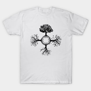 4 Seasons of a Tree 1 T-Shirt